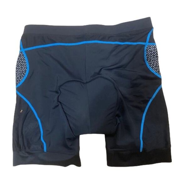 NWOT Cool Run  Black Padded Biker/Cycling Short Size XXXL - Picture 2 of 3